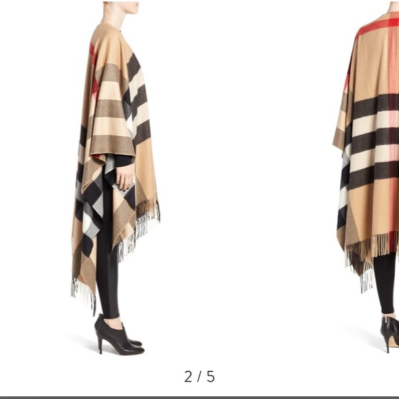 ⭐️ Burberry cashmere cape - Picture 3 of 8